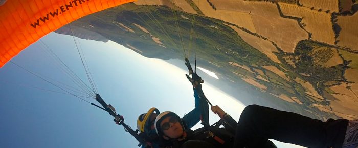 Acrobàcia amb parapent Acrobàcia amb parapent